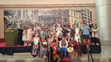 ختام فعاليات البرنامج الصيفي للوعي الأثري للأطفال بمتحف المركبات الملكية ختام فعاليات البرنامج الصيفي للوعي الأثري للأطفال بمتحف المركبات الملكية