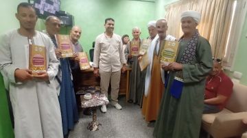 استكمال إجراءات تقنين أراضي أملاك الدولة وتسليم عقود للمستفيدين بأبنوب