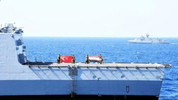 ختام فعاليات التدريب البحري المشترك المصري التركي بحر الصداقة 2025 ختام فعاليات التدريب البحري المشترك المصري التركي بحر الصداقة 2025