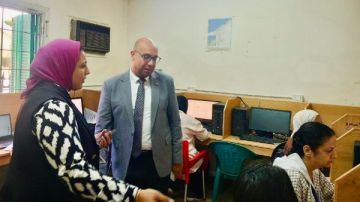 وكيل وزارة الصحة بالإسكندرية يتفقد مركز المعلومات ودعم اتخاذ القرار