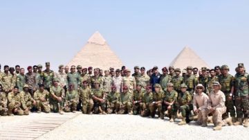 أنشطة مكثفة للتدريب المصري الأمريكي المشترك النجم الساطع 2025