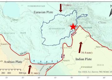  الصفيحة الأوراسية وطبيعة المباني .. عباس شراقي يكشف أسباب الدمار الناتج من زلزال أفغانستان رغم قوته المتوسطة (فيديو)