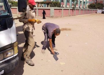 حملات نظافة مكثفة بمحيط المدارس بالمنوفية حملات نظافة مكثفة بمحيط المدارس بالمنوفية