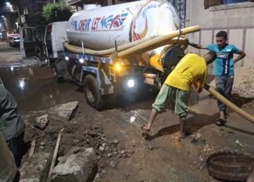 غدا .. قطع مياه الشرب 12 ساعة عن نزلة البدرمان ودلجا بالمنيا لأعمال الصيانة