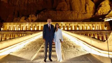 في رحاب التاريخ .. حتشبسوت تستقبل ملك وملكة إسبانيا صور