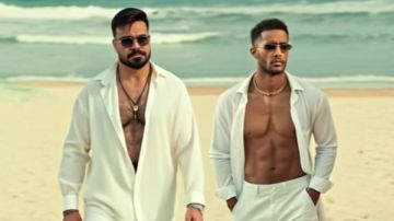 قلبي طاير.. طرح برومو كليب محمد رمضان والعراقي أحمد ستار