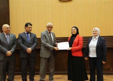 تكريم المتدربين المتميزين في ختام مشروع إبداع سيناء لتأهيل الشباب لسوق العمل