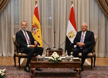  جبالي يستقبل ملك اسبانيا بمجلس النواب