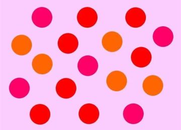  خداع بصري يجعلك تشعر بالجنون.. كم نقطة حمراء في الصورة؟