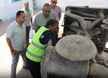 عودة المياه لـ5 قري في بني مزار بالمنيا عودة المياه لـ5 قري في بني مزار بالمنيا