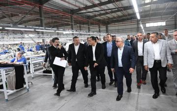 مدبولي يفتتح مصنع إروجلو جارمنت التركي للملابس باستثمارات 40 مليون دولار
