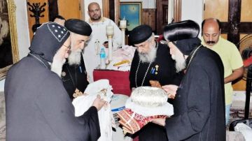 نشاط رعوي مكثف لنيافة الأنبا إيلاريون بكنائس كفر الدوار