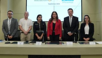 البنك الأهلي المصري يوقع بروتوكول تعاون مع بلان إنترناشونال