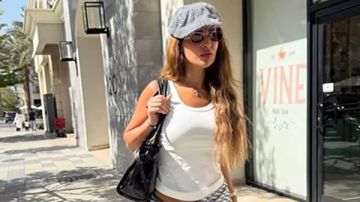 بالأبيض والرمادي.. مي سليم تتألق في أحدث ظهور لها