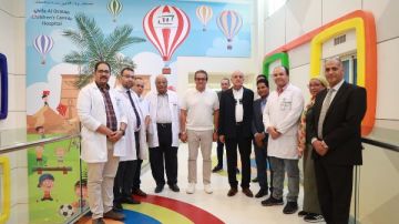 عيادات خارجية متخصصة لجراحة الأورام طب الأطفال بمستشفى شفاء الأورمان بالأقصر عيادات خارجية متخصصة لجراحة الأورام طب الأطفال بمستشفى شفاء الأورمان بالأقصر