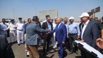 فتح حركة المرور على الدائري الإقليمي من الزراعي باتجاه السويس اليوم فتح حركة المرور على الدائري الإقليمي من الزراعي باتجاه السويس اليوم