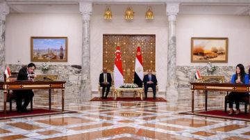 مصر وسنغافورة توقعان مذكرة تفاهم للتعاون في الطاقة المتجددة والتعليم والتحول الرقمي