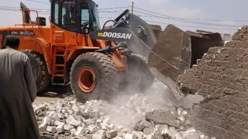 إزالة 27 حالة تعد على أملاك الدولة والأراضي الزراعية بمركزي العياط والبدرشين