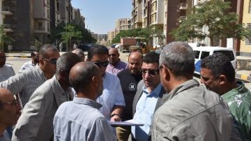 رئيس جهاز القاهرة الجديدة يختتم جولته الميدانية بزيارة كمبوند جنة بالتجمع الثالث