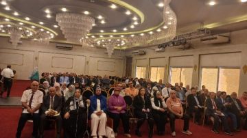 المؤتمر الـ 32.. الزراعة تستعرض جهود تعزيز وتحديث الخدمات الإرشادية للمزارعين المؤتمر الـ 32.. الزراعة تستعرض جهود تعزيز وتحديث الخدمات الإرشادية للمزارعين