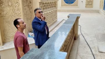 محافظ الدقهلية يتفقد أعمال تطوير ضريح الشيخ الشعراوي بميت غمر محافظ الدقهلية يتفقد أعمال تطوير ضريح الشيخ الشعراوي بميت غمر