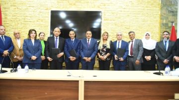 مطروح .. توقيع 3 بروتوكولات تعاون لتقديم خدمات متميزة لذوي الهمم وطلاب المدارس