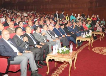 نائب محافظ بني سويف يشهد فعاليات حفل وزارة الرياضة الختامي لبرنامج اكتشاف المواهب