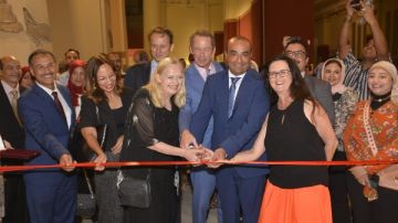 معرض دائم للوحات الجدارية لقصر الملك أمنحتب الثالث بالمتحف المصري بالتحرير