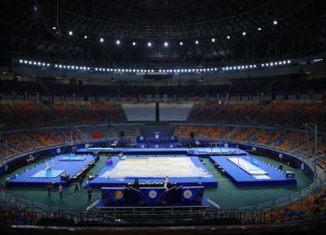 انطلاق بطولة الفراعنة الدولية للجمباز الفني بمشاركة 15 دولة