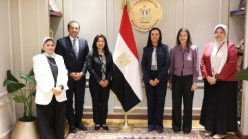وزيرة التضامن تلتقي الممثلة المقيمة الجديدة لبرنامج الأمم المتحدة الإنمائي في مصر