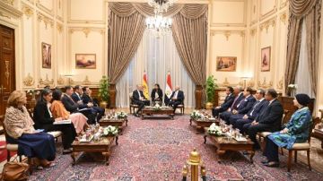 رئيس مجلس النواب يستقبل فيليب السادس ملك أسبانيا