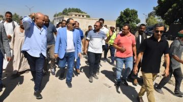 محافظ أسيوط يطلق المرحلة الثانية من تطوير عرب المدابغ