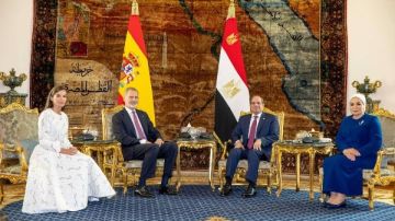 ملك وملكة إسبانيا يعربان عن فائق امتنانهما بالحفاوة في مصر.. فيديو