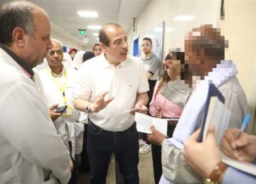 نائب وزير الصحة يجري زيارة ميدانية مفاجئة لمستشفى منفلوط المركزي بأسيوط