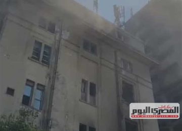 تصاعد أتربة أعلى سنترال رمسيس.. واستدعاء الحماية المدنية (صور) تصاعد أتربة أعلى سنترال رمسيس.. واستدعاء الحماية المدنية (صور)