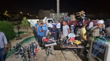 حملة مكبرة بمدينة الشروق لضبط الشارع وتحسين المظهر الحضاري