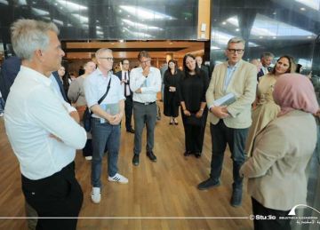 سفير الدنمارك والوفد البرلماني المرافق له يزورون مكتبة الإسكندرية (صور) سفير الدنمارك والوفد البرلماني المرافق له يزورون مكتبة الإسكندرية (صور)