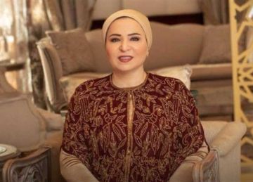 انتصار السيسى تهنئ الشعب المصري والأمة الإسلامية بمناسبة المولد النبوي الشريف انتصار السيسى تهنئ الشعب المصري والأمة الإسلامية بمناسبة المولد النبوي الشريف