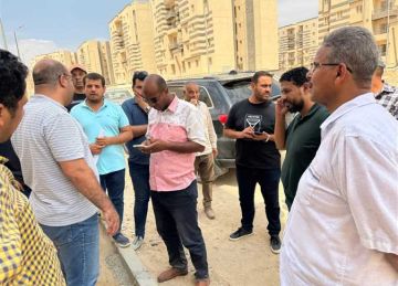 نائب رئيس هيئة المجتمعات العمرانية الجديدة يتفقد مشروعات مدينة حدائق أكتوبر