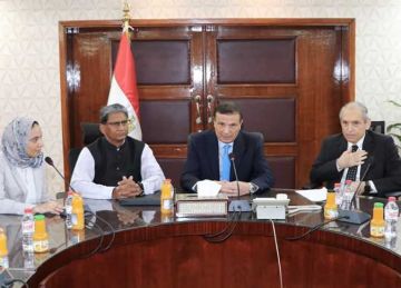 وزير الزراعة يبحث مع وفد هندي تعزيز التعاون الزراعي والفرص الاستثمارية المشتركة