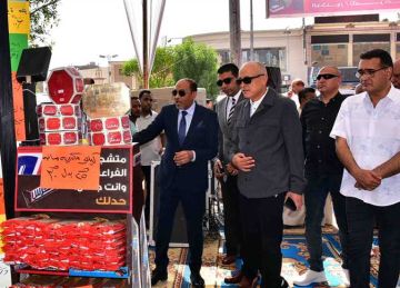 محافظ الأقصر يفتتح معرض أهلا مدارس بتخفيضات تصل إلى 30 