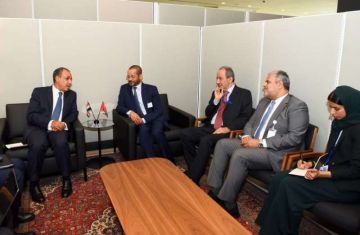 وزير الخارجية يلتقي نظيره العماني على هامش أعمال الجمعية العامة للأمم المتحدة