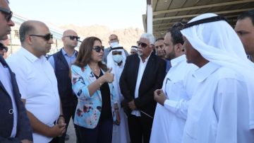 وزيرة البيئة تشدد على سرعة تسليم المحافظة المدفن الصحى والمعدات لشركة زهرة جنوب سيناء لتشغيله خلال أسبوع