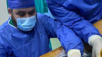 التأمين الصحي بالغربية تجري جراحة ناجحة باستخدام التردد الحراري لعلاج دوالى ساق نازفة التأمين الصحي بالغربية تجري جراحة ناجحة باستخدام التردد الحراري لعلاج دوالى ساق نازفة