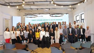 بنك مصر يعلن ختام أول مسرع أعمال أخضر لدعم الشركات الناشئة.. تفاصيل بنك مصر يعلن ختام أول مسرع أعمال أخضر لدعم الشركات الناشئة.. تفاصيل