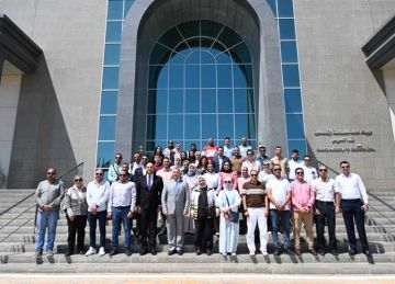 في أول زيارة ميدانية.. اقتصادية قناة السويس تستقبل المشاركين في أندية شباب بريكس بلس (تفاصيل) في أول زيارة ميدانية.. اقتصادية قناة السويس تستقبل المشاركين في أندية شباب بريكس بلس (تفاصيل)