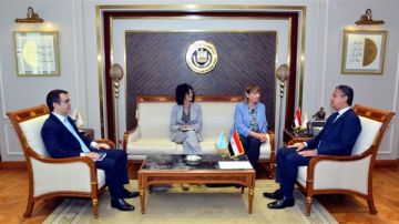 وزير التموين يبحث مع منسقة الأمم المتحدة في مصر تعزيز التعاون في الأمن الغذائي