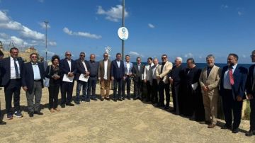 وزيرا الزراعة والشؤون النيابية يبدآن زيارة لإيطاليا بمنشآت زراعية في باري وزيرا الزراعة والشؤون النيابية يبدآن زيارة لإيطاليا بمنشآت زراعية في باري