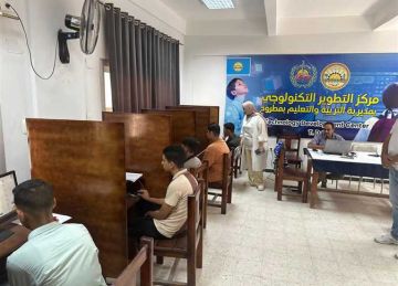 وكيل تعليم مطروح تتابع فعاليات الامتحان الإلكتروني للمتقدمين لمدرسة وي التكنولوجية