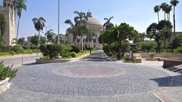 افتتاح المرحلة الأولى لمشروع تطوير حرم جامعة القاهرة وتجديد النصب التذكاري لشهدائها
